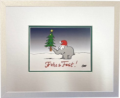 Preview: Frohes Fest (weiß)